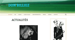 Desktop Screenshot of donbilliez.com