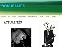 Tablet Screenshot of donbilliez.com